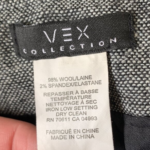 VEX Collection Grey Mermaid Skirt with Lace Scallop Around Waistband - Size 42 - Picture 6 of 6